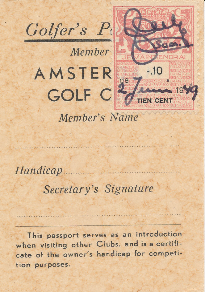 1949 A187 lidmaatschapskaart 1949_0001