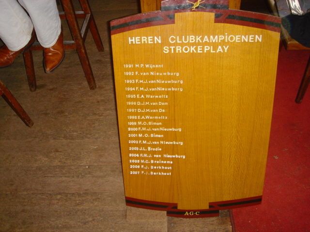 clubkampioensch strokeplay borda 2008 bar