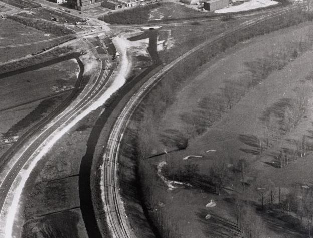 1974 Spaklerweg en golfbaan Archief van de Dienst Ruimtelijke Ordening 003 detail