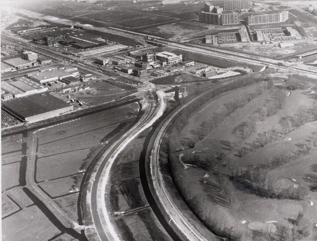 1974 Spaklerweg en golfbaan Archief van de Dienst Ruimtelijke Ordening 003