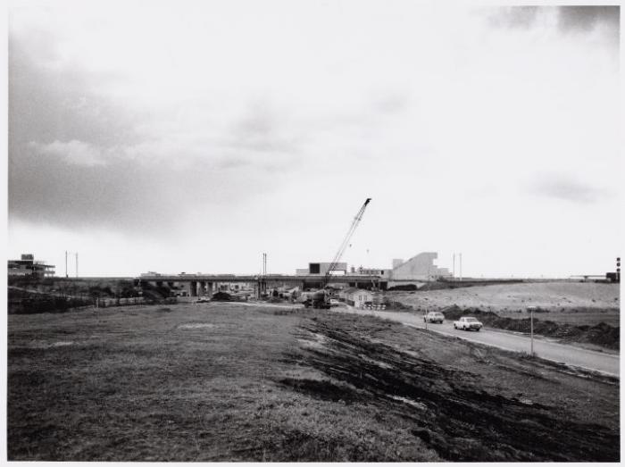 1974Metrostation Duivendrecht in aanbouwJMArsath Roisfotograaf