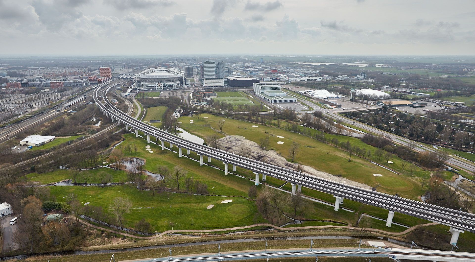 Helicoptervlucht AOC met Ryfas Helicopters.