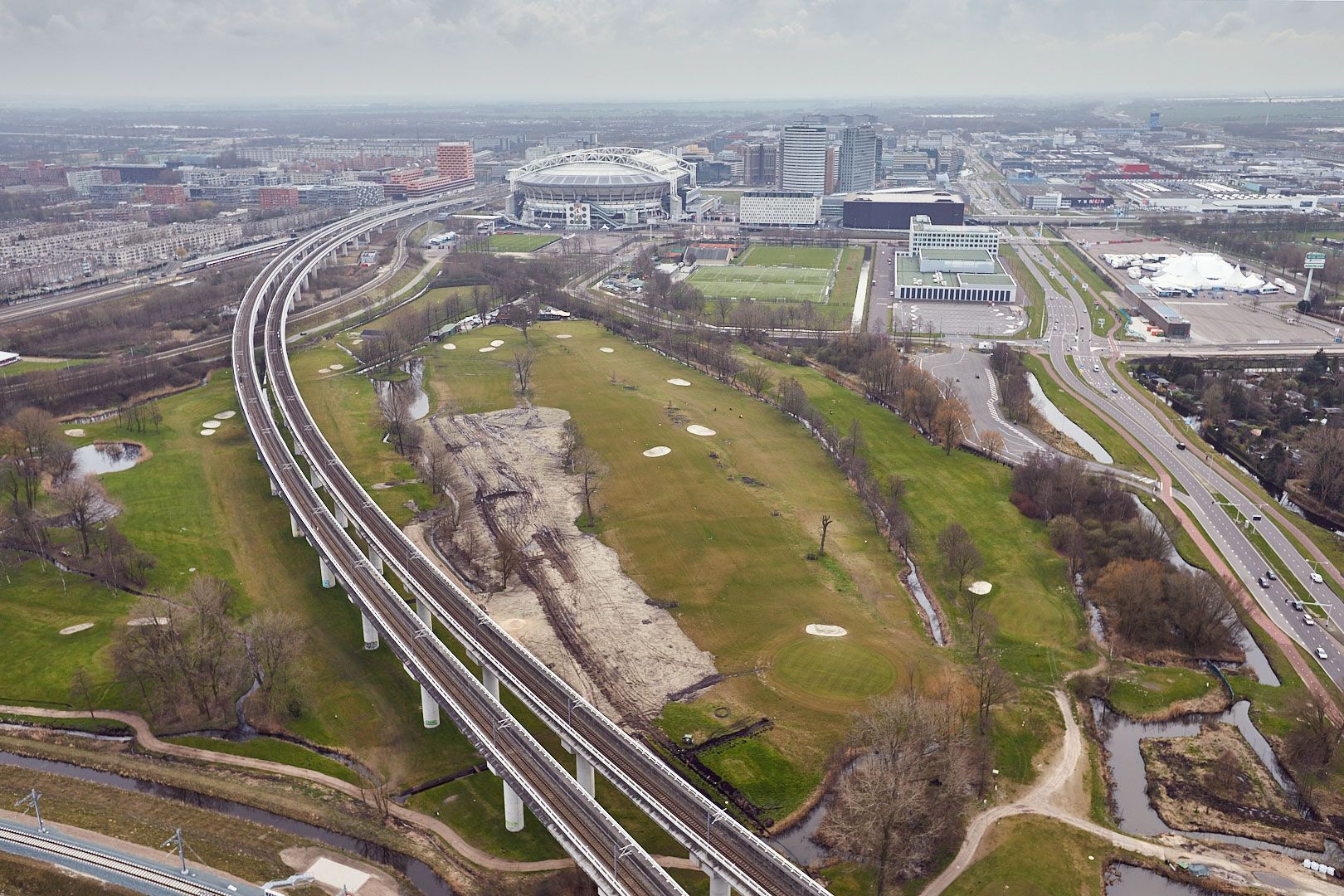 Helicoptervlucht AOC met Ryfas Helicopters.
